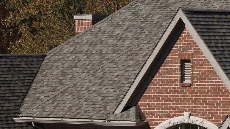 Owens Corning Duration shingles in popular Driftwood color